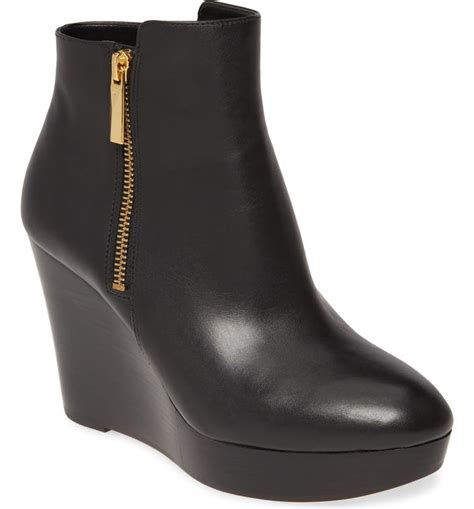 Michael Kors Alane Wedge Booties 